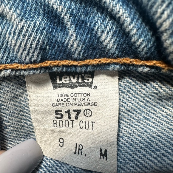 LEVI 517 Boot Cut Jean Shorts - Picture 3 of 3